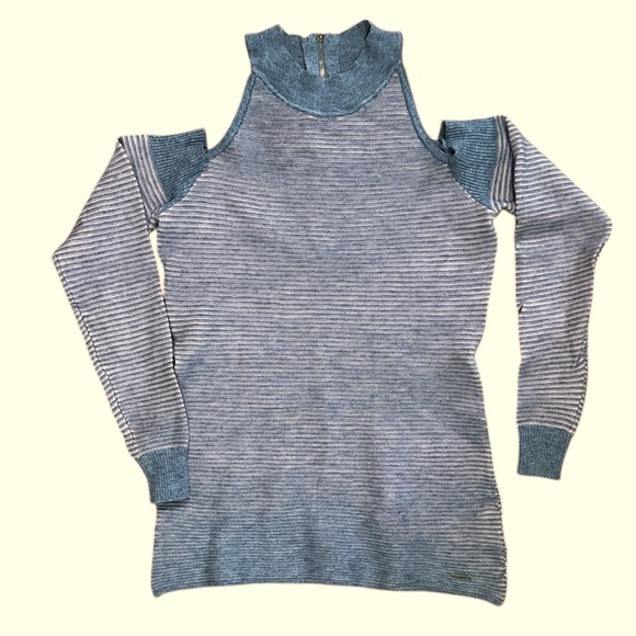 Colori Open Shoulder Bodycon Top - Size Medium - Picture 1 of 5